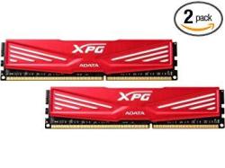 A-Data Xpg V1 DDR3 1600MHZ PC3-12800 8GB 2X4GB Desktop Memory Red AX3U1600W4G11-DR