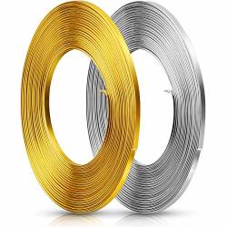 NEPAK 32.8 Feet Silver Aluminum Wire,3mm Thickness,Soft and Flexible Metal Armature Wire for Making Dolls Skeleton DIY Crafts,Silver 