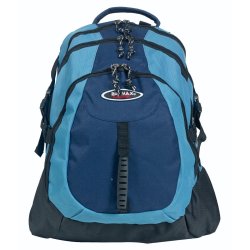 3 Division Black blue Backpack 4825B