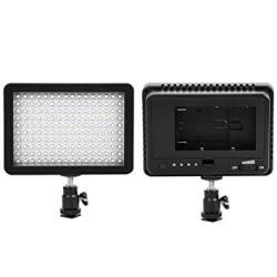 US110V-220V Madezz Video LED Light Kit Video LED Light 3200-6000K Stepless Dimmable with NP-F550 Battery Charger