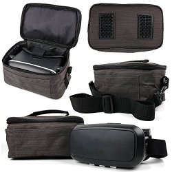Duragadget Canvas Carry Case store Bag With Shoulder Strap For The Google Daydream View Controller