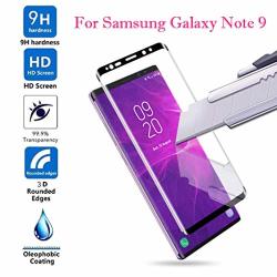 Samsung Note 9 Screen Tempered Glass Film 3D Surface Clear Explosion Proof 123LOOP 3D Full Cover Curved Protector Screen Tempered Glass Film For Samsung Note 9 B