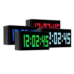 Big Jumbo Digital LED Wall Clock Large Display Wall Decoration Clock ...