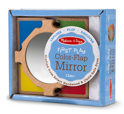 Melissa & Doug Colour-Flap Mirror
