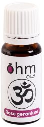 Ohm Therapeutics Pure Rose Geranium Essential Oil