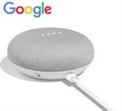 Google Home MINI - Chalk Far-field Voice Recognition Technology Multi-user Capability Dual-band Wi-fi Connectivity Chromecast Audio Built-in 1X 1.58 Driver For 360° Sound Works