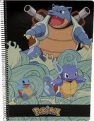 Squirtle A4 Spiral Notebook