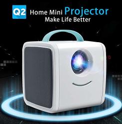 Metermall New MINI Projector 700 Lumens Children Education Parent-child Portable Projector MINI LED Tv Home Beamer Blue Au Plug