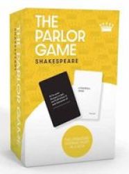 William Shakespeare The Parlor Game - A Literature-inspired Party In A Box Cards