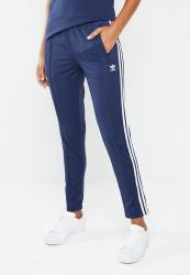 adidas track pants dark blue