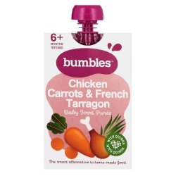 Bumbles Chicken Tarragon And Quinoa Puree 120G