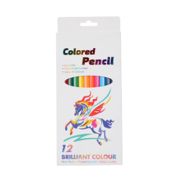Colored Pencils Set With 12 Colors & 3MM Premium Soft Core