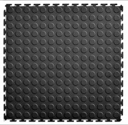 - Pvc Interlocking Tiles 1 Sqm - Black