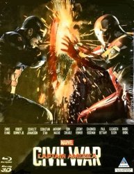 Captain America Civil War Steelbook 3D & 2D Blu-ray