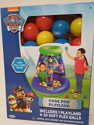 Jakks Paw Patrol Code Paw Playland 20 Soft Flex Balls