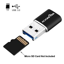 Rocketek Aluminum USB 3.0 Portable Memory Card Reader Adapter For Micro Sd Card Tf Card Reader Adapter