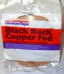 1 4 Inch Venture Black Backed Copper Foil