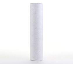 Hydronix SWC-45-2001 Sediment String Wound Water Filter Cartridge Universal Whole House Commercial 4.5 X 20 - 1 Micron