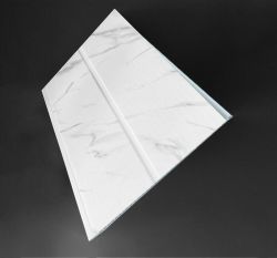 Marble Pvc Ceiling Panel With Groove T6MM X W250MM X L3.9M