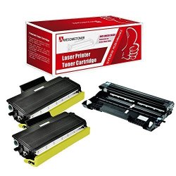 Awesometoner Compatible 3 Pack DR620 + 2X TN650 Drum Unit And Toner Cartridge For Brother DCP-8080 DCP-8085 HL-5340 HL-5370 MFC-8480 MFC-8890 High Yield Drum : 20 000 Pages Toner : 8 000 Pages
