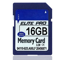 16GB Sd Card Security Digital Sd Card Memory Card High Speed Compatible With Cameras Camcorders Computers Car Readers And Other Sd Compatible Devices 1 Pcs