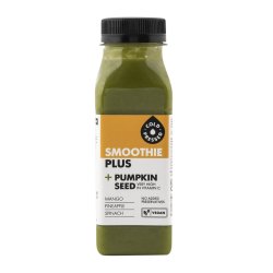 Cold Pressed Mango Pineapple Spinach Plus Pumpkin Seed Smoothie 250 Ml