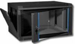 Netix UniQue KDWCAB6021 19" 600mm x 550mm x 9U Wall Mount Cabinet with Double Fan Section