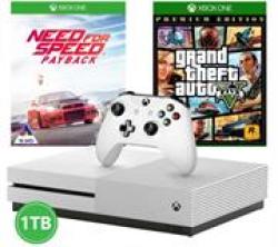 XBOX One S 1TB Console With 1 Controller + Gta V Game + Wwe 2K19 Game Retail Box 1 Year Warranty Product Overview:scrap To