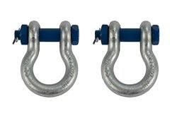 Temco 2 Lot 3 4 4.75 Ton D Ring Shackle Screw Pin Clevis Safety Bolt G2130 Style