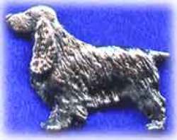 Dog Brooch - Cocker Spaniel