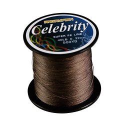 Deals on Angry Fish Angryfish-a 4 X 457M 500Y Super Strong Braided Fishing  Line String-abrasion Resistant Superline Zero Stretch Small Diameter Brown  20LB 0.16MM, Compare Prices & Shop Online