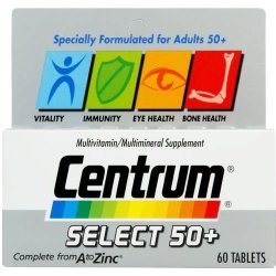 Centrum Select 50+ Multivitamin multimineral Supplement 60 Tablets X
