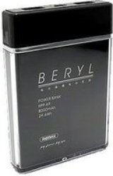 Beryl 8000MAH Powerbank - Black