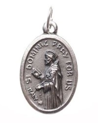 St Dominic Medal - Patron Of Falsely Accused And Astronomers