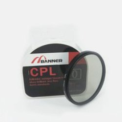 67MM Circular Polarizer Cpl Filter Banner