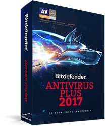 Bitdefender Antivirus Plus 2017 3 Devices 2 Years PC 3-USERS