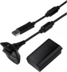 Microsoft Xbox 360 Play & Charge Kit Black - Generic