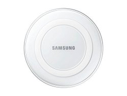 Samsung Wireless Charging Pad With 2A Wall Charger White Pearl