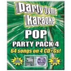 Party Tyme Karaoke:pop Party Pack 4 Cd