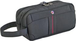 Gino De Vinci Ascent 25CM Twin Compartment Wash Bag Black