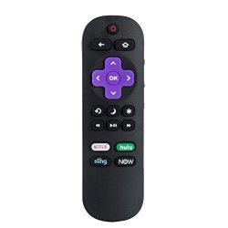 Bedycoon HU-RCRUS-20 Remote Control For Hisense Roku Tv 4K Smart Tv Remote All 32H4D 32H4030F H4 Series 40H4D 43H4D 40H4F 40H4030F 43R6E 43H4030F 55R6043R7E