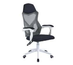 Office Chair High Back Chair Recliner - White