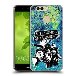 Official 5 Seconds Of Summer Jam Bright Group Photo Montage Soft Gel Case For Huawei Nova 2 Plus