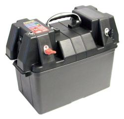 Marine Battery Box With Power Pack - No Battery Incl