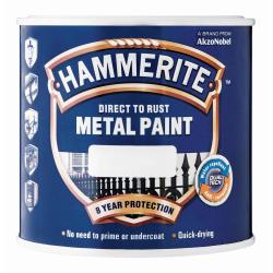 Dulux Direct To Rust Metal Paint Hammerite Hammered Grey 500ML