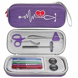Hijiao Hard Case For 3M Littmann Classic And Accessories Purple