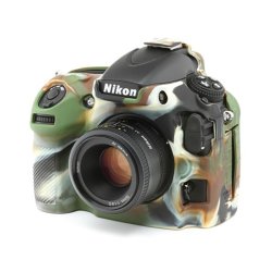 Pro Siliconcamera Case For Nikon D800 And D800E - Camouflage