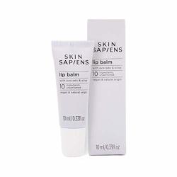 Skin Sapiens Nourishing And Moisturizing Lip Balm With Avocado & Olive Unflavored 100% Natural Chapstick Lip Care For Men And Women Cruelty Free Vegan 0.33 Fl.oz