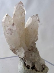 Hematite In Quartz Cluster Goboboseb Mnt Namibia
