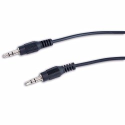 Readyplug 3.5MM Audio Cable For: Newbeing S6 Wireless Bluetooth Speaker Line In aux Jack M m Black 25 Feet